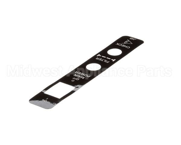 77103 Henny Penny Decal-Fltr/Ck Jib/Main Power