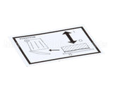 8022660 Frymaster Label, Lov Rti Waste Handle