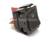 781870 Newco Switch,Black Rocker W/Grn