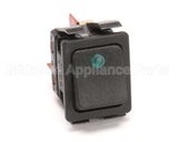 781870 Newco Switch,Black Rocker W/Grn