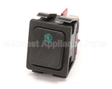 781870 Newco Switch,Black Rocker W/Grn
