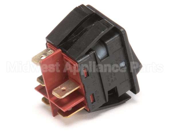 781870 Newco Switch,Black Rocker W/Grn