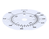 8022052 Frymaster Label, Tmt Dial