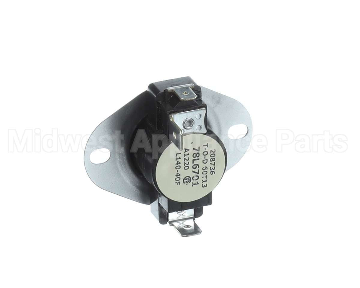78L67 Lennox 100-140F Auto Limit Switch