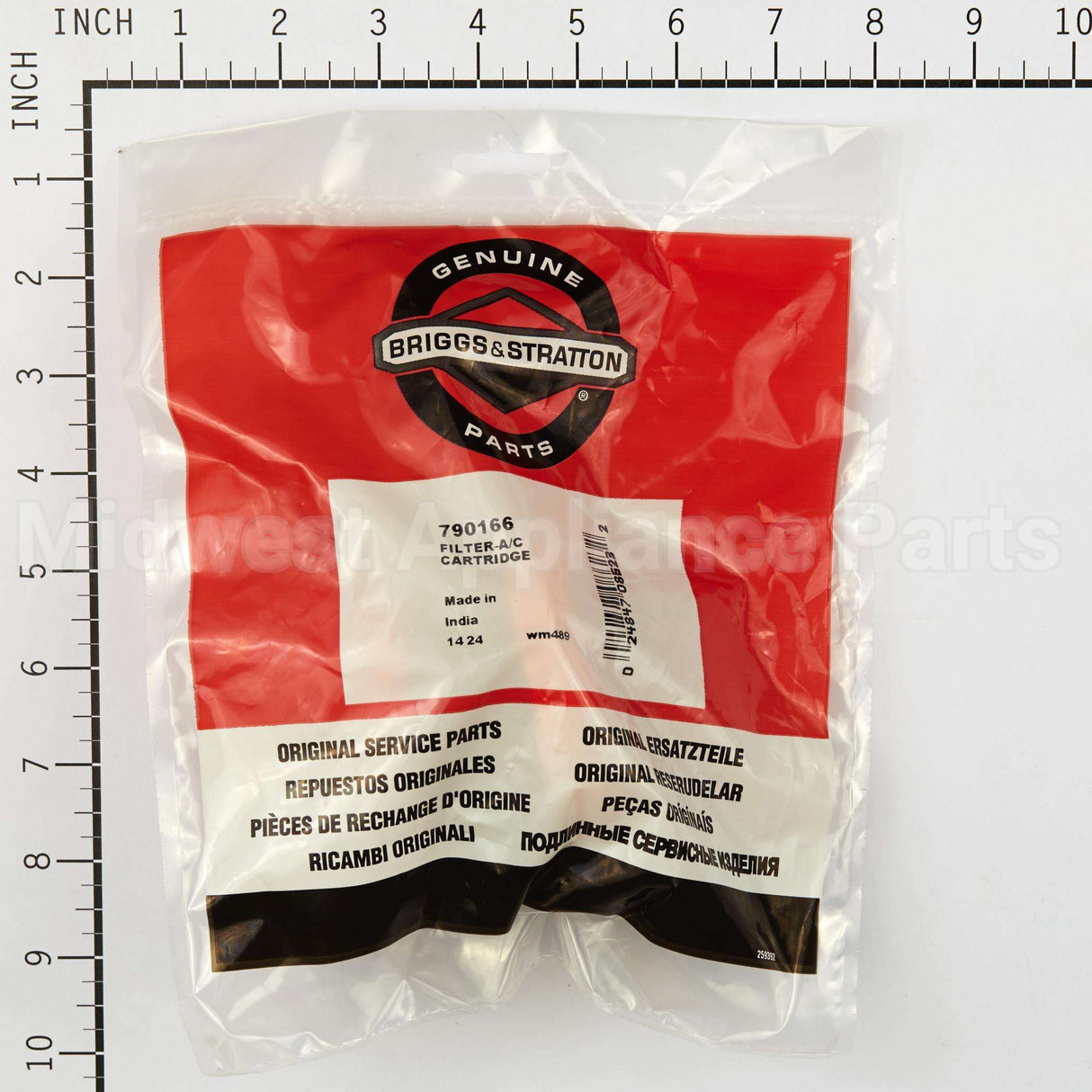 790166 Briggs & Stratton Filter-A/C Cartridge