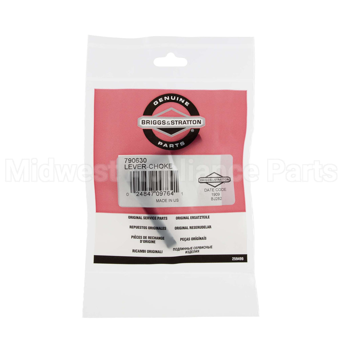 790630 Briggs & Stratton Lever-Choke
