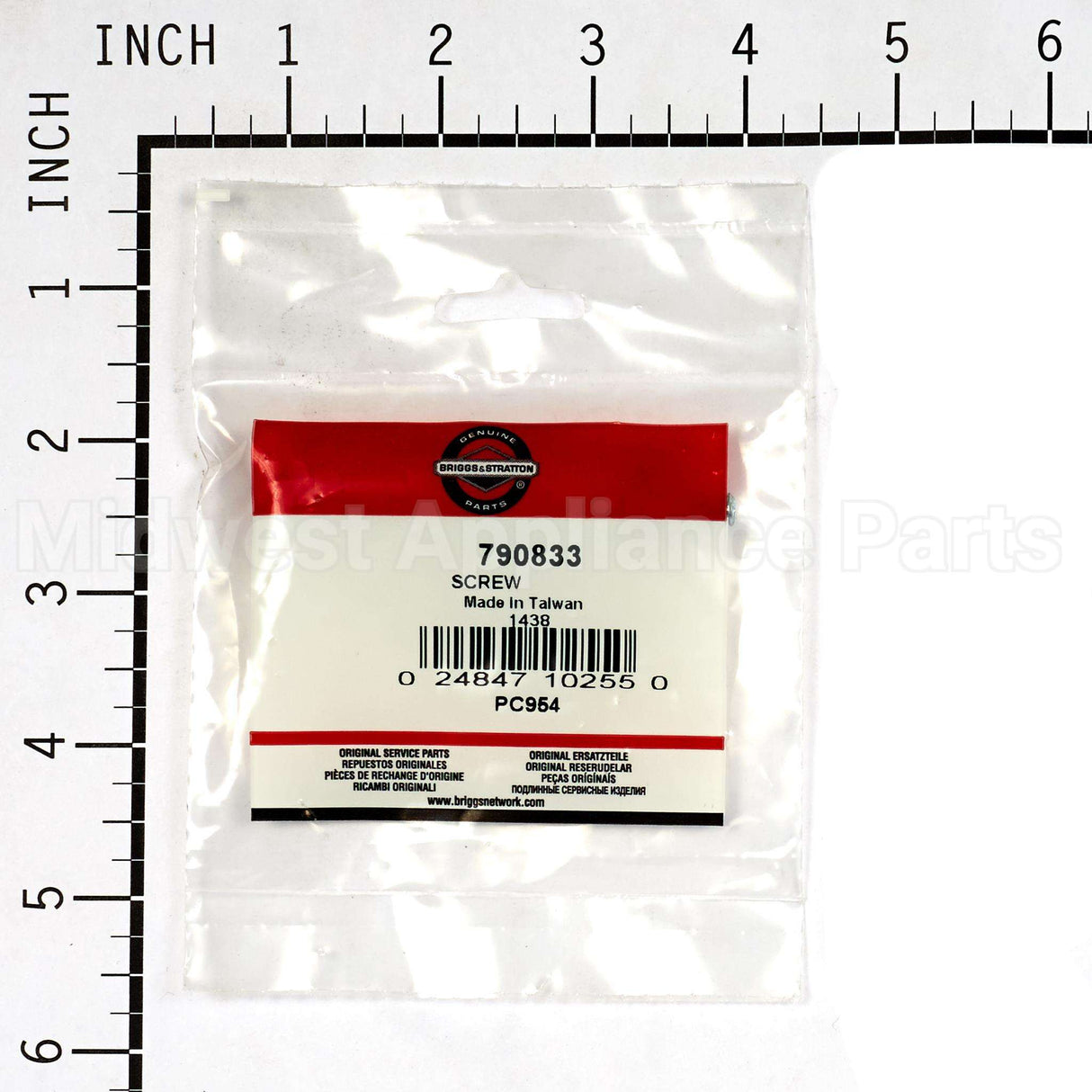 790833 Briggs & Stratton Screw