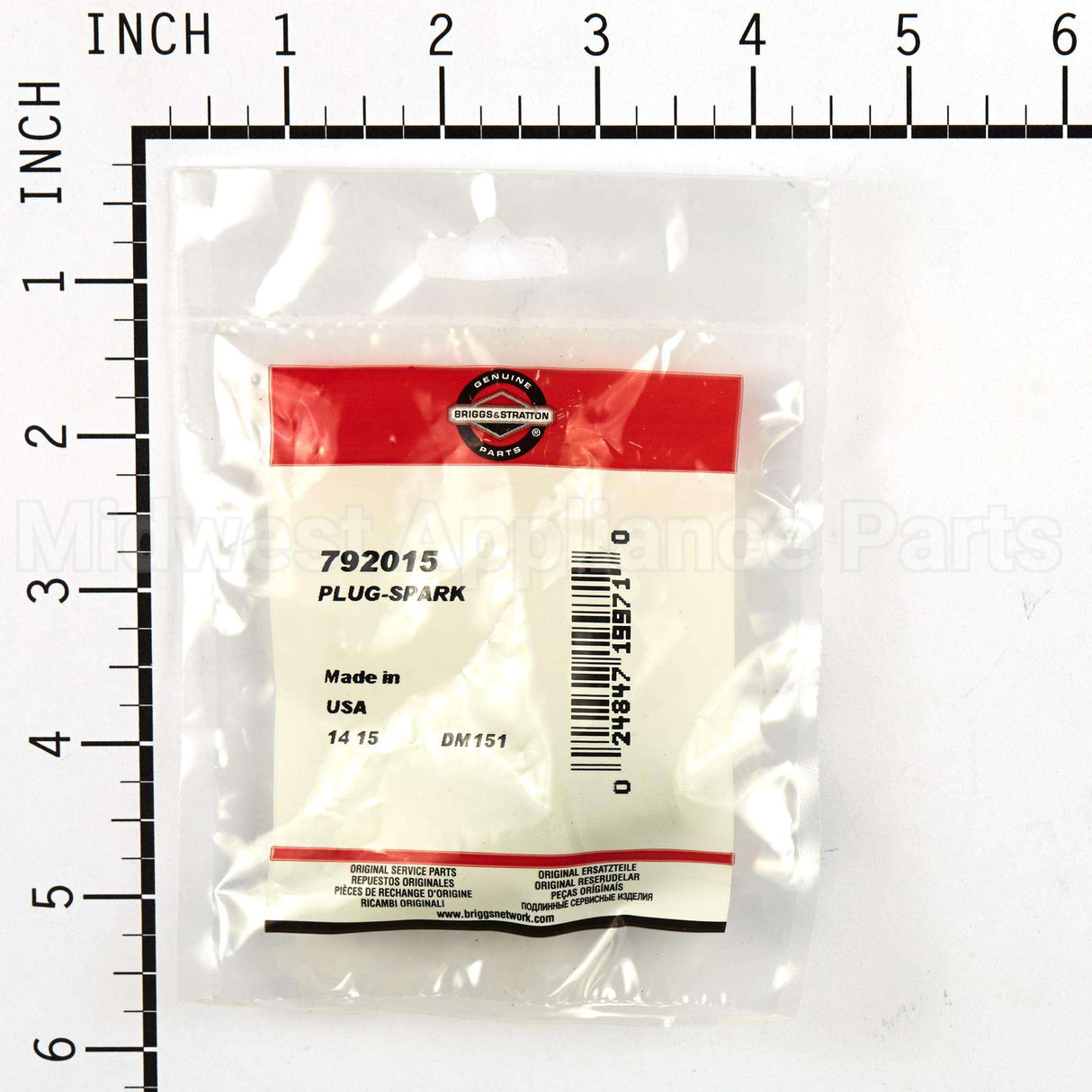 792015 Briggs & Stratton Plug-Spark