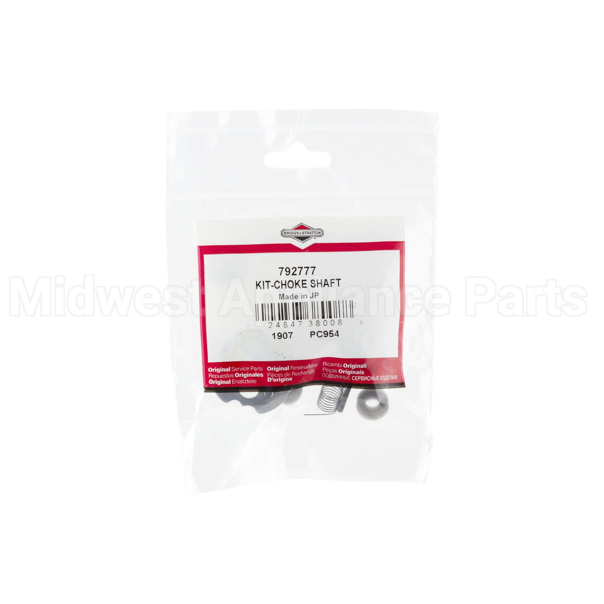 792777 Briggs & Stratton Kit-Choke Shaft