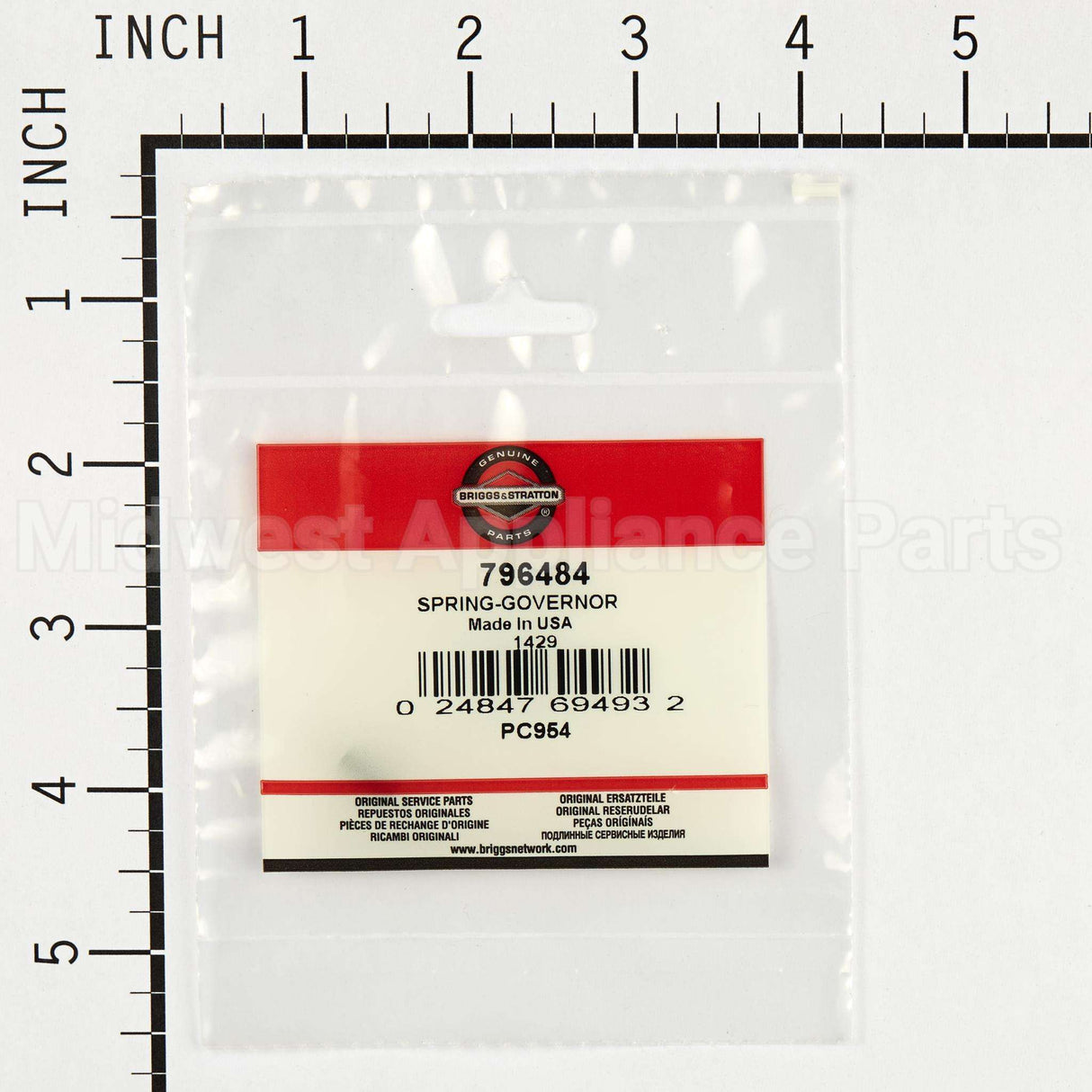 796484 Briggs & Stratton Spring-Governor