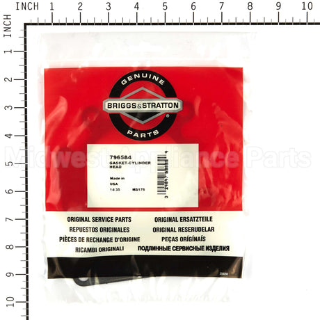 796584 Briggs & Stratton Gasket-Cylinder Head