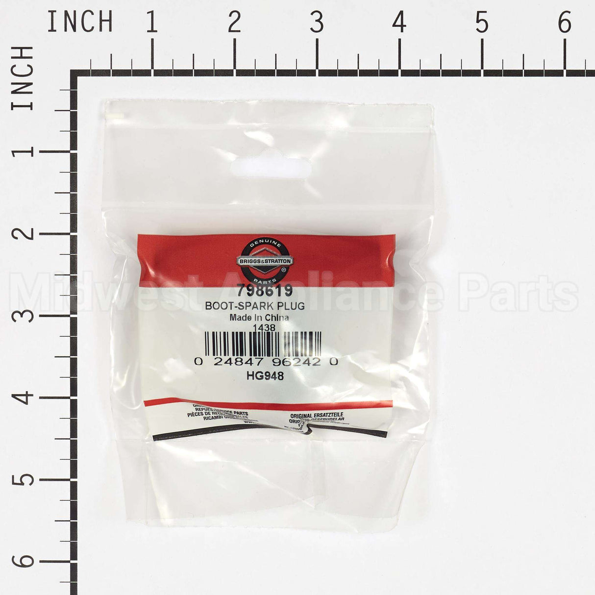 798619 Briggs & Stratton Boot-Spark Plug