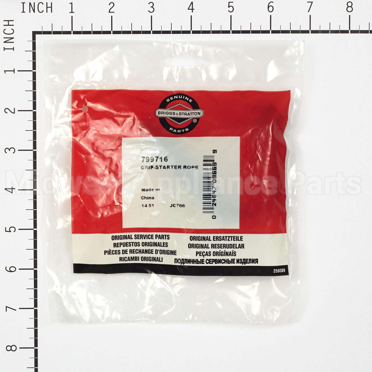 799716 Briggs & Stratton Grip-Starter Rope