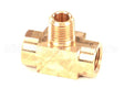 8130495 Frymaster Tee, 1/4 Npt Brass Male Branch