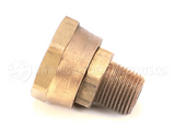 R9581 Blodgett Fitting, 3/8 Npt To Ght Brass