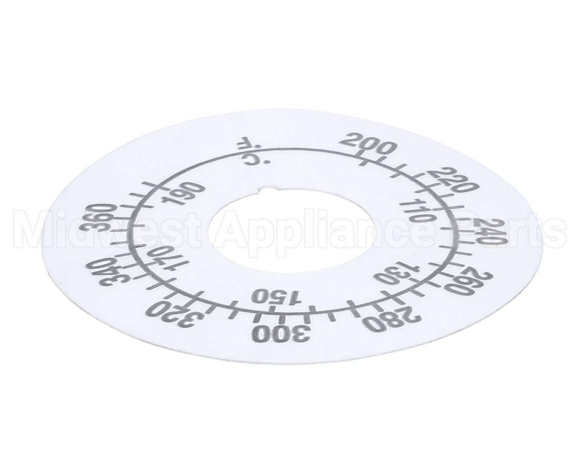 8022198 Frymaster Label, Tmt Dial Econo Fryer