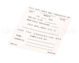 8022530 Frymaster Label,Conversion Date, English
