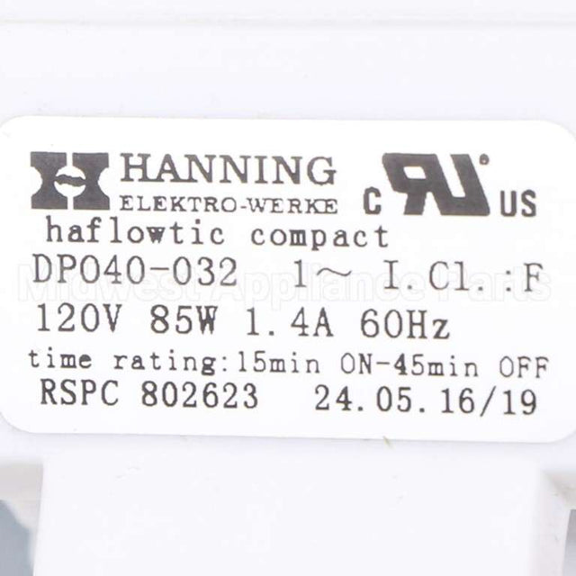 802623P Speed Queen Pump Drain-120/60 Synchronous