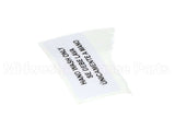 80314 Server Hand Wash Only Label