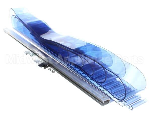 8041-3784G Cci Cool Curtain Vinyl Strip Doors-Cooler 37X84