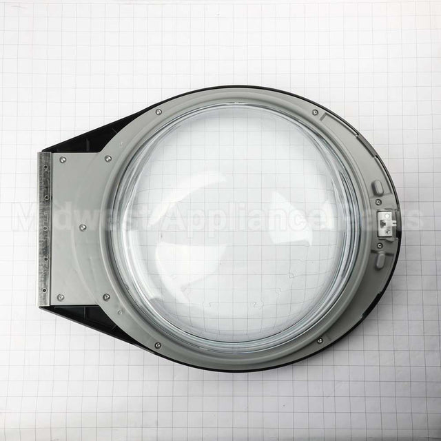 805550P Speed Queen Assy,Door-Complete-Black/Grey Inner, Pkg