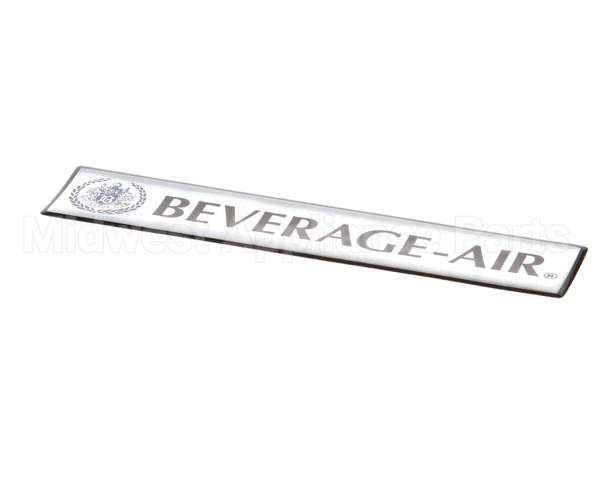 806-313B-01 Beverage Air Nameplate - Beverage-Air Large