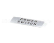 806-329D Beverage Air Label Power Switch H