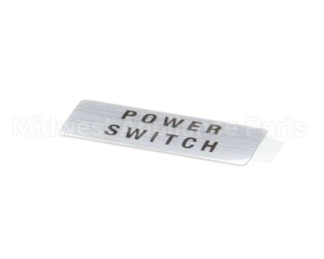 806-329D Beverage Air Label Power Switch H