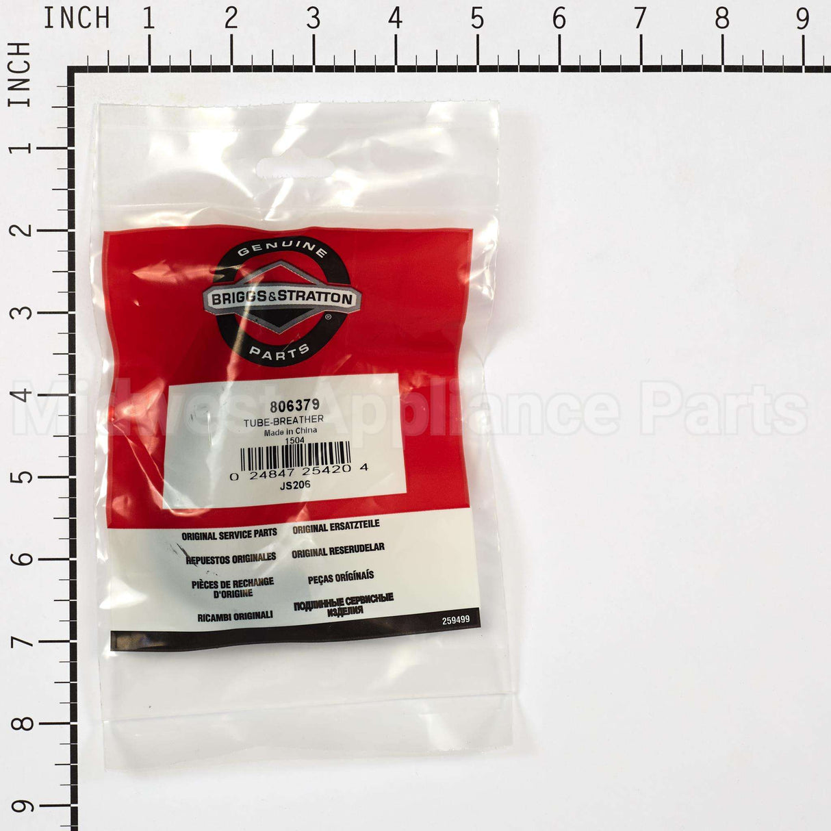 806379 Briggs & Stratton Tube Breather