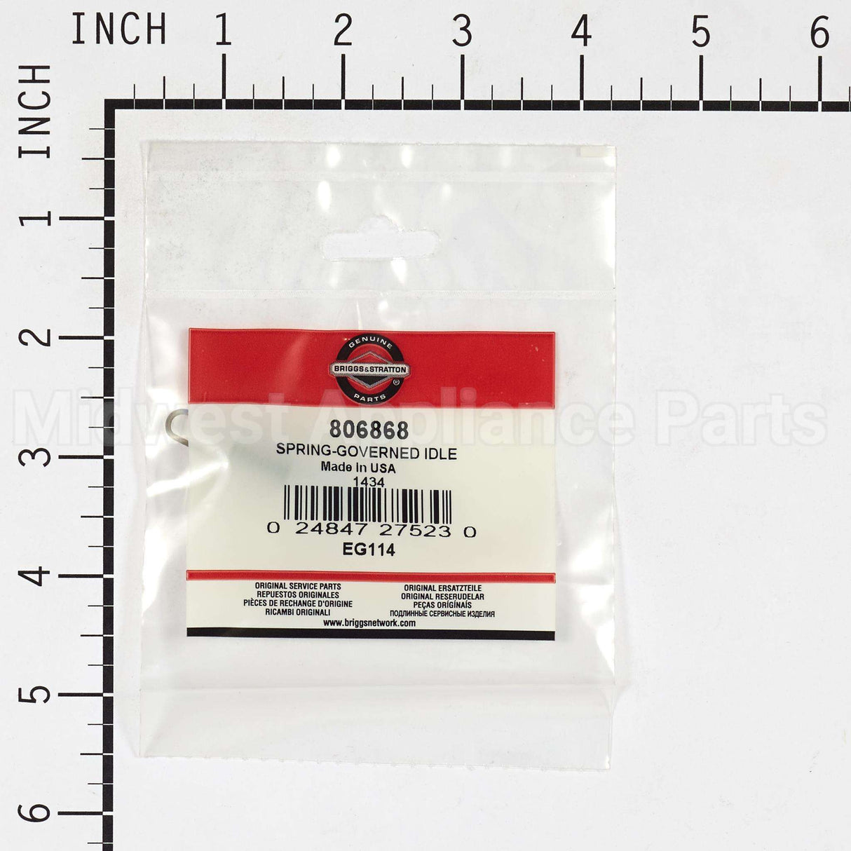 806868 Briggs & Stratton Spring-Governed Idle
