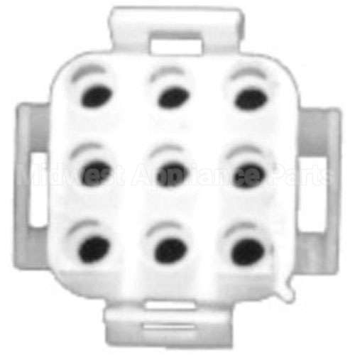 8070155 Compatible Frymaster Connector - 9 Pin Male