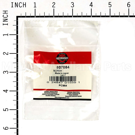 807084 Briggs & Stratton Screw