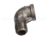 004194 Keating Pipe Elbow 1/2 90 Deg Black