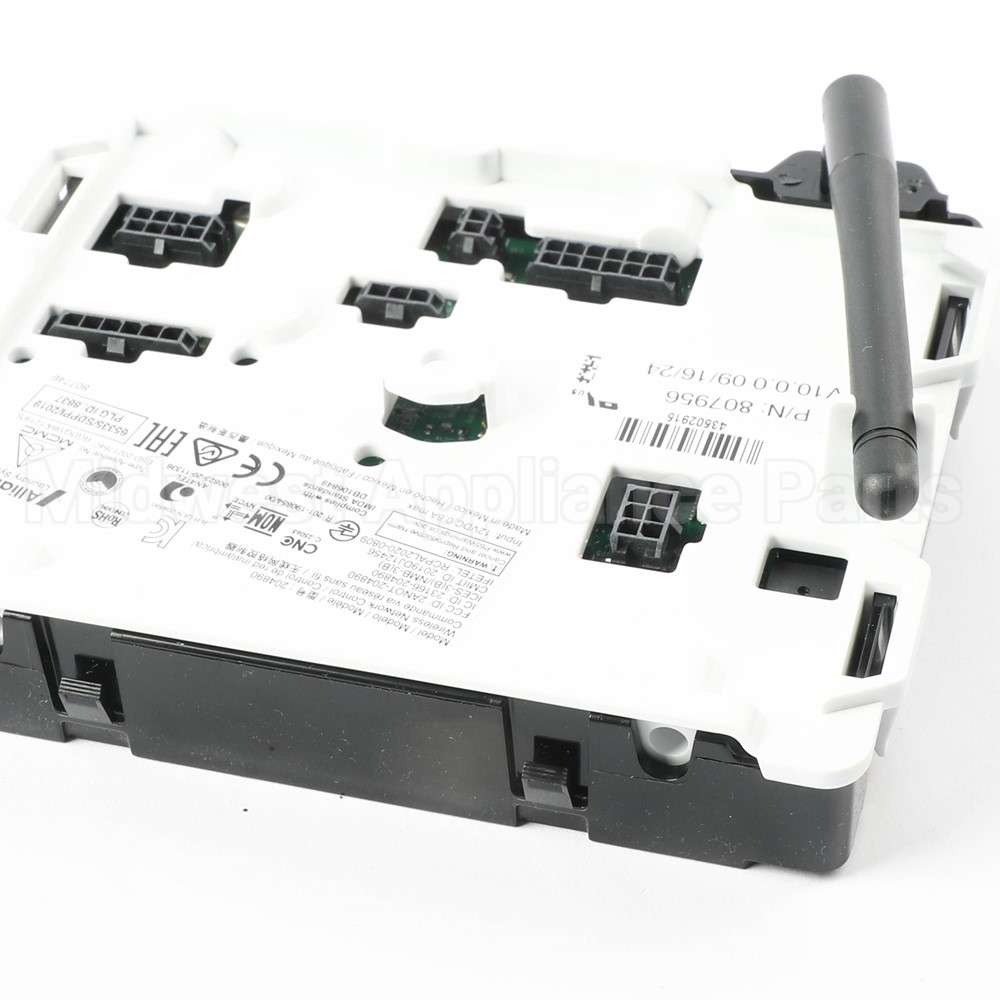 808121 Speed Queen Assy,Flw 7 Seg Comm Control W/ Inst