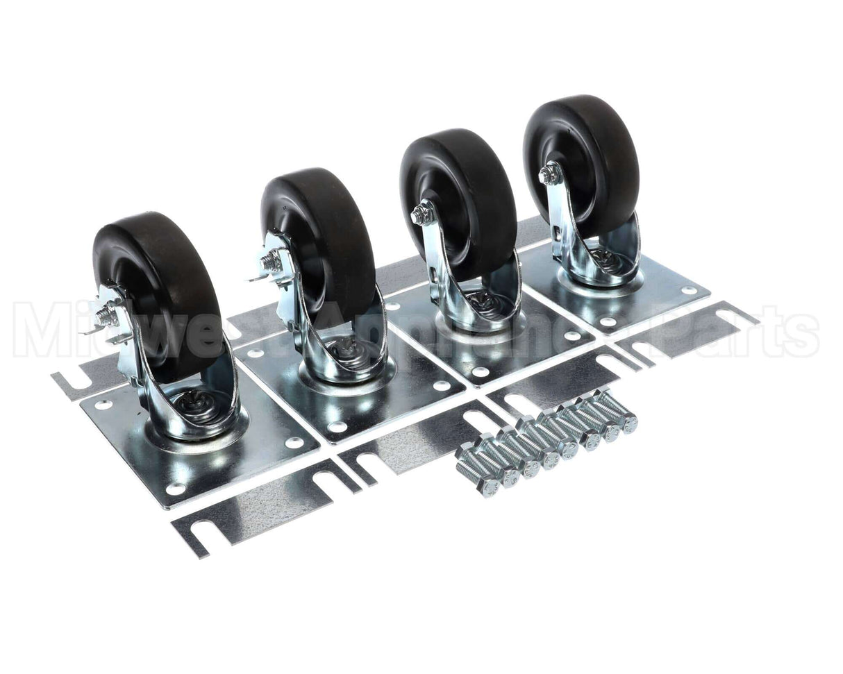 808944 TRUE Caster Kit Tbr/Tdr 4" Set Of 4