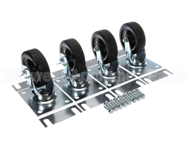 808944 TRUE Caster Kit Tbr/Tdr 4" Set Of 4