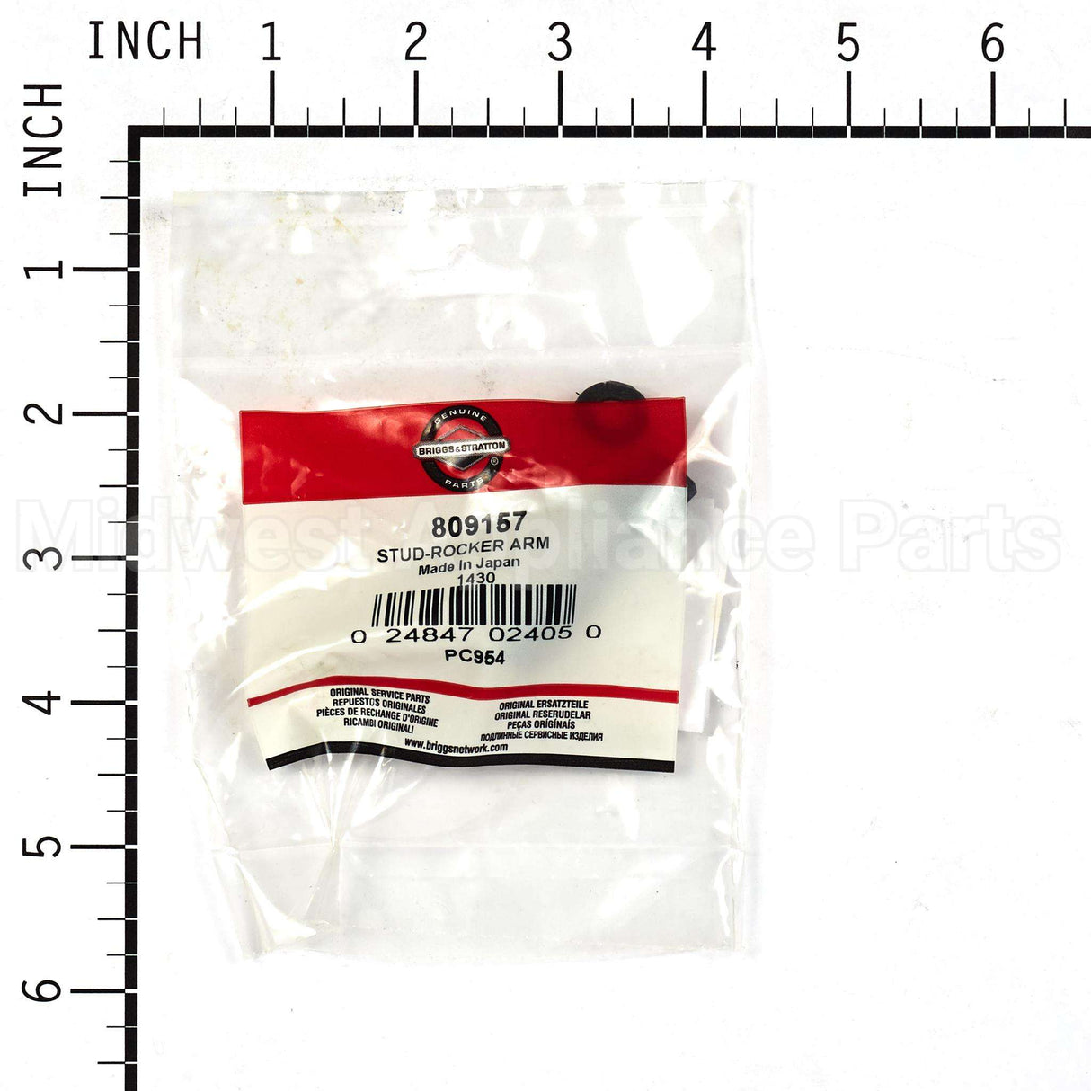 809157 Briggs & Stratton Stud-Rocker Arm