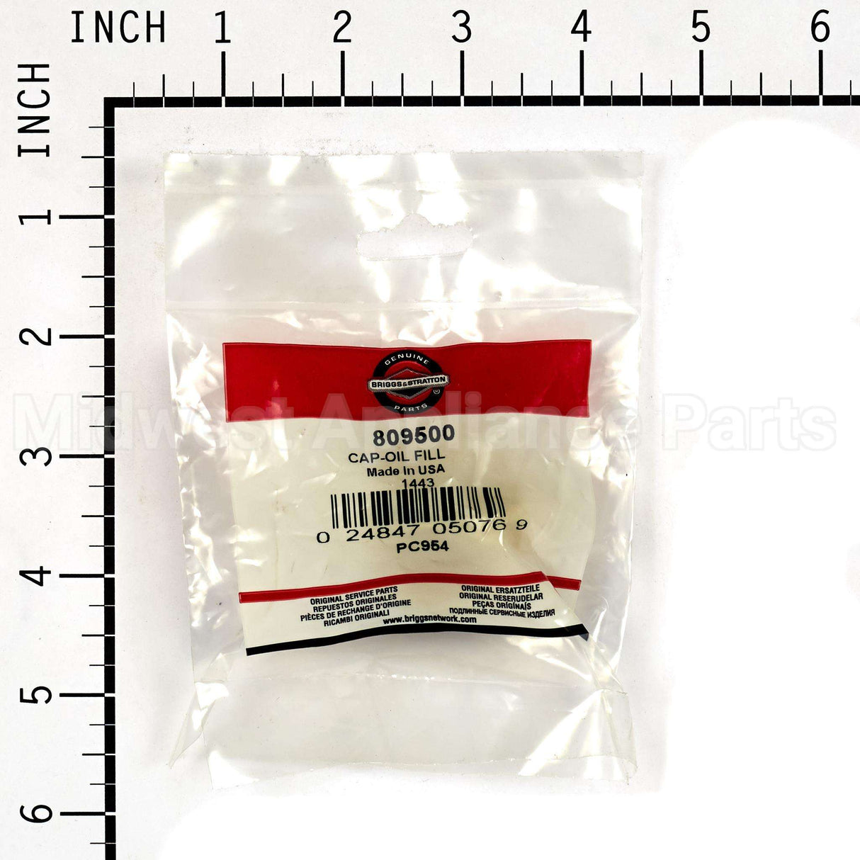 809500 Briggs & Stratton Cap-Oil Fill