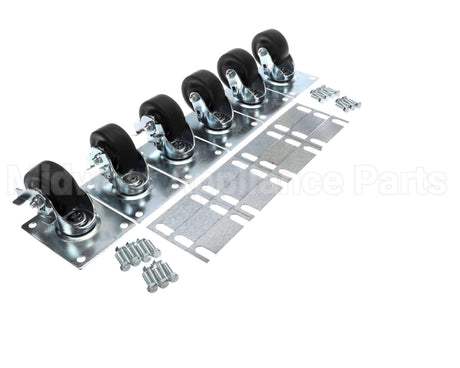 809744 TRUE Caster Kit Set Of 6-3"