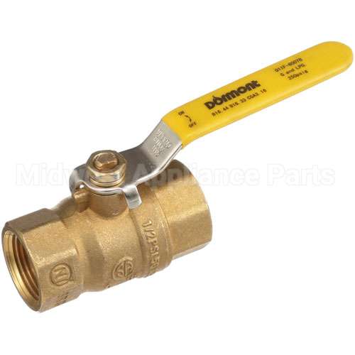 810-0237 Compatible Frymaster Gas Shut-Off 3/4" Valve