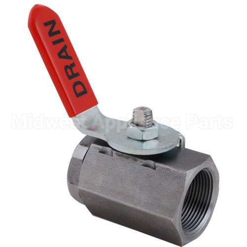 810-2052 Compatible Dean Valve, Drain 1-1/4" Npt