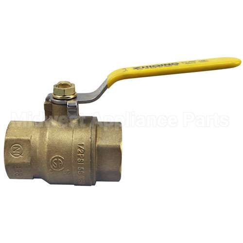 8100242 Compatible Frymaster Gas Shut Off Valve -1-1/4"