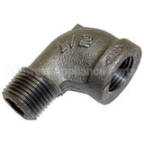 813-0165 Compatible Frymaster Street Elbow 1/2"