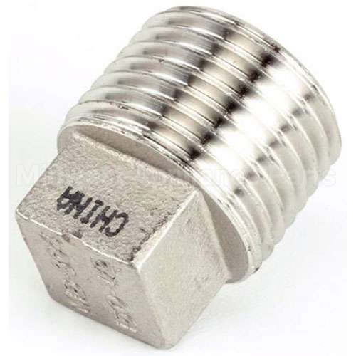 813-0336 Compatible Frymaster Pipe 1/2Npt 150# Ss Plug