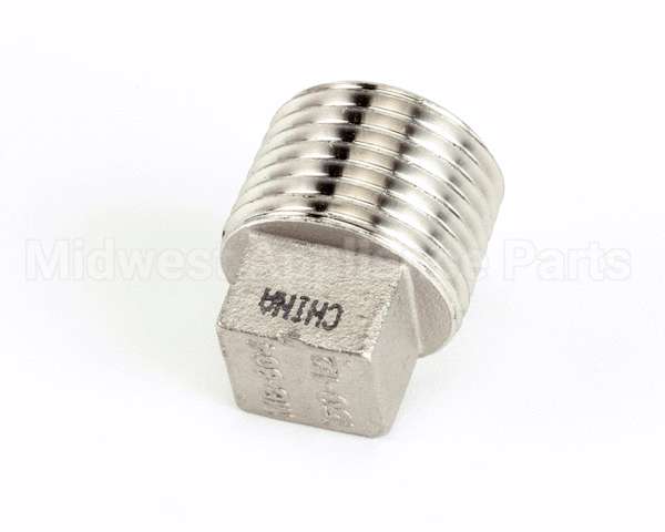 8130336 Frymaster Plug,Pipe 1/2Npt 150# Ss