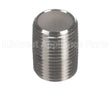 8130900 Frymaster Nipple, 1/2 X Close Npt S/S