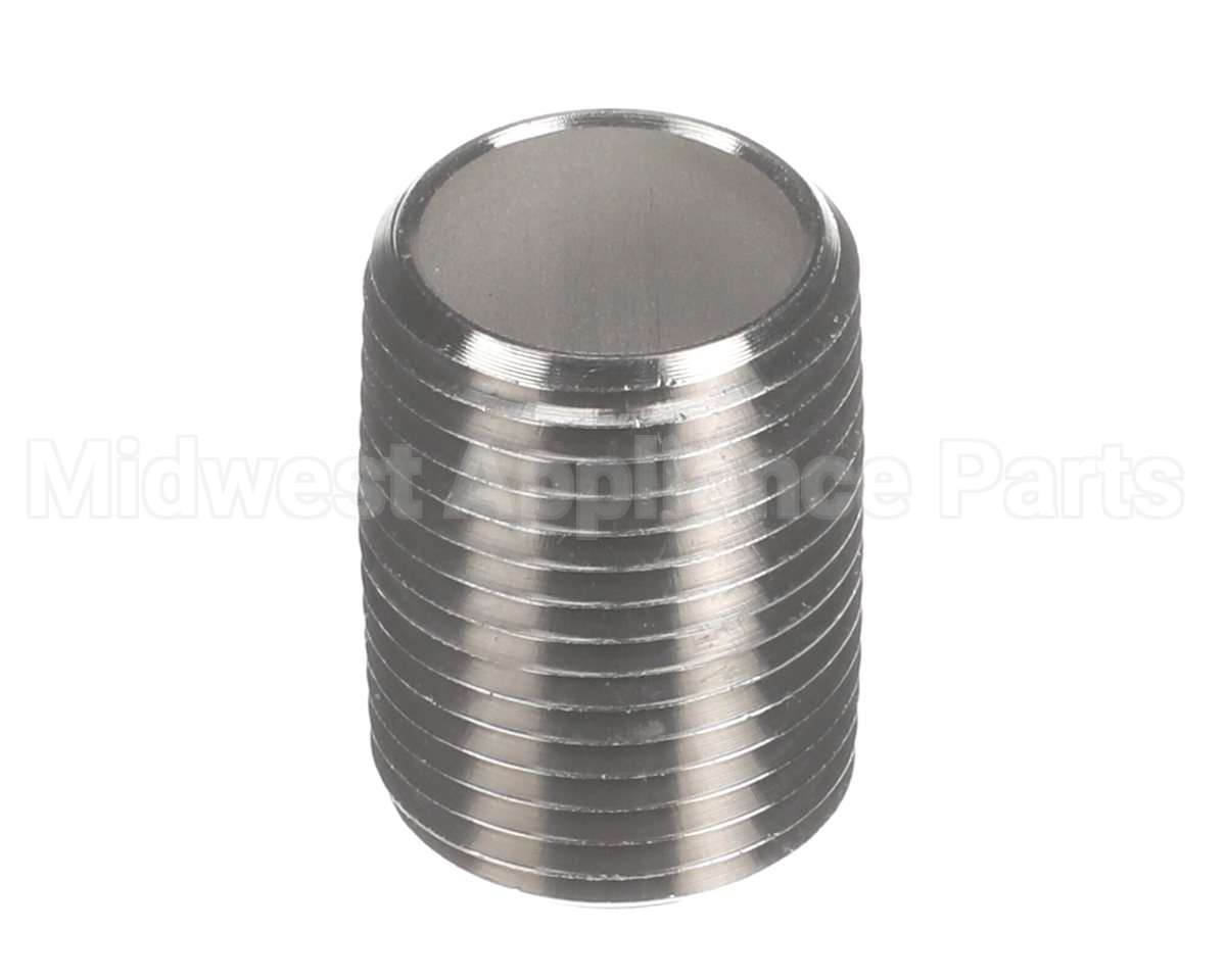 8130900 Frymaster Nipple, 1/2 X Close Npt S/S
