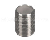 8130900 Frymaster Nipple, 1/2 X Close Npt S/S