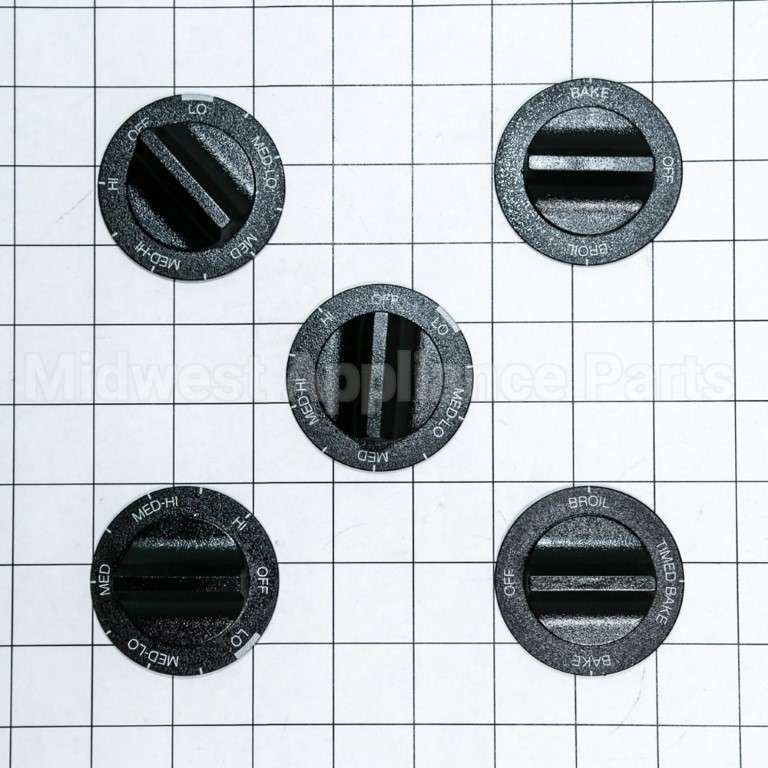 814362 Whirlpool Knob Kit (Pkg Of 9)