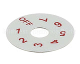 82-0141 Beverage Air Dial Plate - Thermostat